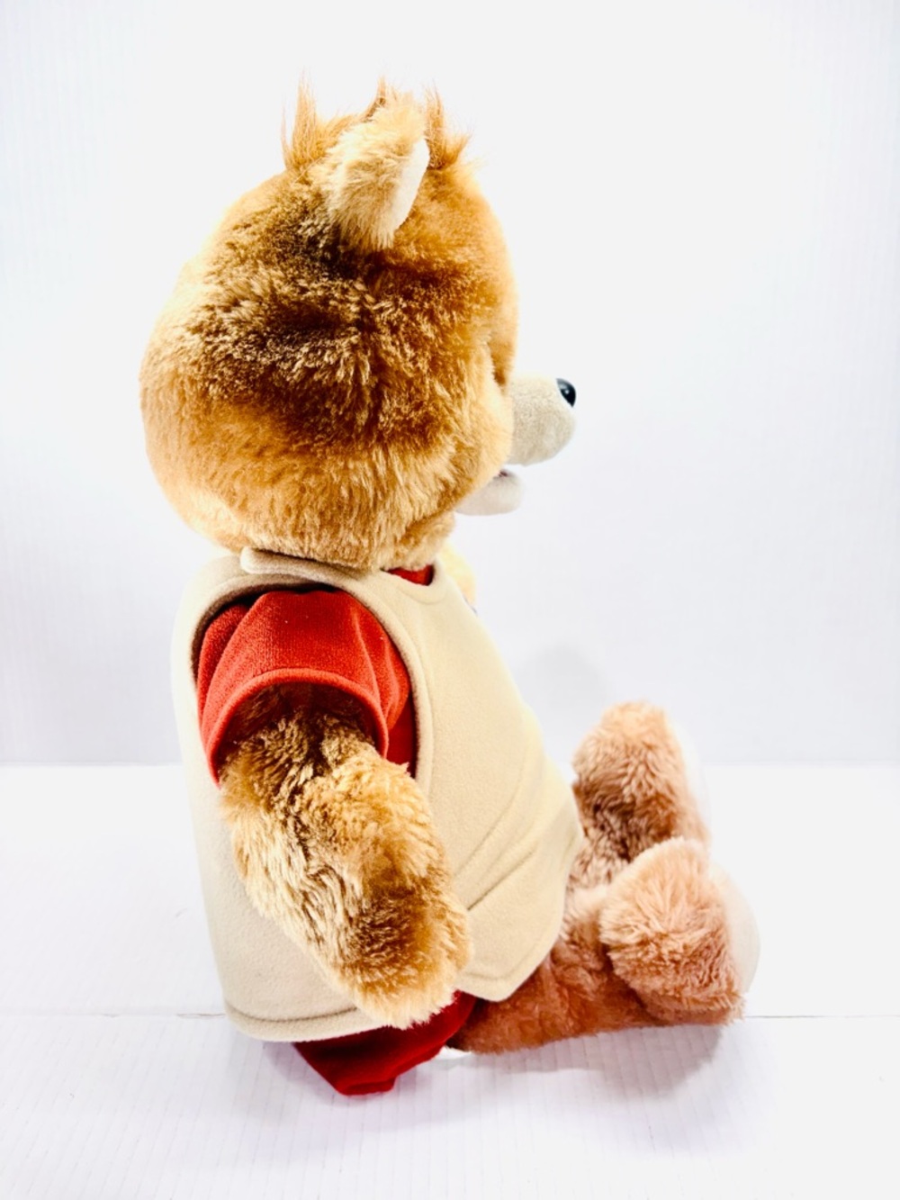 Vintage 1985 Teddy Ruxpin Talking Bear Plush WOW Working With Tape Read! - Picture 5 of 11